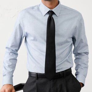 Brand New - Banana Republic Slim Athletic-Fit Dress Shirt Tall Large -Soft Teal